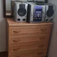 میز ۴ کشویی با آیینه