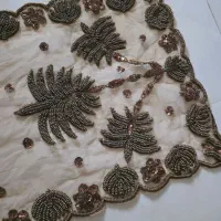 روبالشی طرح سنتی از کشور سوریه ورومیزی سنگ دوزی