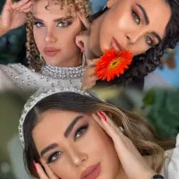 مدل میکاپ کاملا رایگان با متریال عالی