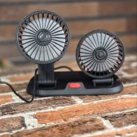 پنکه USB خودرویی دوقلو