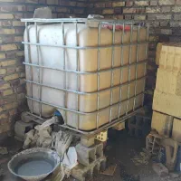 مخزن 1000 لیتری IBC حفاظ دار