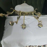 دوعدد لوستر سقفی تمیز