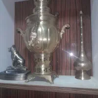 سماور ذغالی برنجی