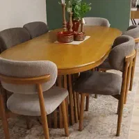 میز ناهارخوری هشت نفره