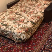 کاناپه دو نفره تختخواب شو|تخت و سرویس خواب|تهران, گمرک|دیوار