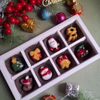 جعبه شکلاتهای کریسمس