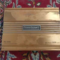 آمپ چهار کانال و مقداری لوازم ماشین