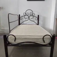 تخت فلزی کودک با خوشخواب طبی