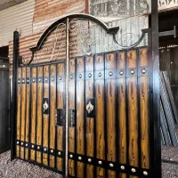 درب حیاطی ویلا باغی|مصالح و تجهیزات ساختمان|اقبالیه, |دیوار