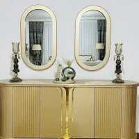 یک عدد آیینه و کنسول نو و بدون استفاده