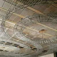 جوشکاری سیار رابیس نما داخل شیروانی نبشی کشی|خدمات پیشه و مهارت|نورآباد, |دیوار