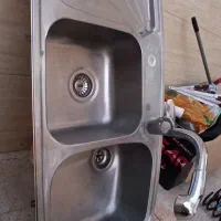 سینک ظرفشویی دوقلو اخوان|مصالح و تجهیزات ساختمان|قرچک, شهرک طلائیه|دیوار