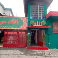 همکار خانم در کافه حیات