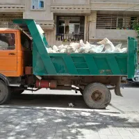 حمل نخاله و مصالح ساختمانی خاور و نیسان و بابکت