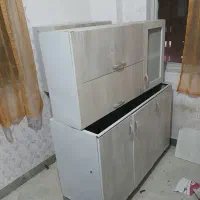کابینت بدنه فلزی درب mdf