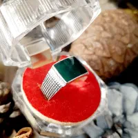 انگشتر عقیق سبز