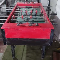 فوتبال دستی چهار چرخ بزرگ سالم و محکم