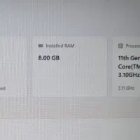 لپ تاپ لنوو RTX3050 4G|رایانه همراه|بومهن, |دیوار