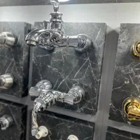 ست شیرالات تمام برنج|مصالح و تجهیزات ساختمان|اصفهان, سرچشمه|دیوار