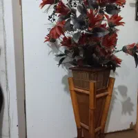 فروش دوعدد گل وگلدان