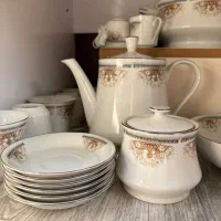 سرویس غذا و چایی اصل ژاپن ۸۸ تیکه|ظروف سرو و پذیرایی|تهران, حکیمیه|دیوار