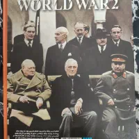 کتاب جنگ جهانی دوم همراه با یک کتاب شاهنامه|کتاب و مجله تاریخی|اصفهان, بهارستان (مخابرات)|دیوار