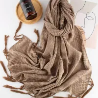 شال پائیزه و زمستانی ۲رویه ( نو )|لباس|اهر, |دیوار