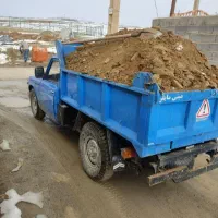 حمل ارنخاله آجر ماسه خاک باغچه نیسان کمپرسی