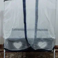 تخت و ننوی کودک همراه کریر