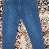 شلوارلی آبی زنانه