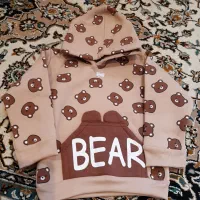 هودی و شلوار داخل کرک خرسی|کفش و لباس بچه|نوشهر, |دیوار