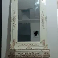 ست میزتلویزیون ‌وجاکفشی و اینه کنسول و ساعت قدی