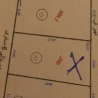 ۲۰۰ متر زمین مسکونی شش دانگ (سادات شهر )