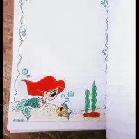 نقاشی دفتر مشق و املا