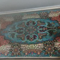 پشتی فیروزه ای