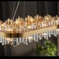 لوستر الماس.کریستالی لاینر کیانا۲۶۷.AC light