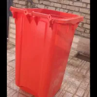 سطل بزرگ چرخدار نو