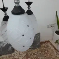 لوستر کریستالی ۳ شاخه|لوستر و چراغ آویز|کرج, گوهردشت|دیوار