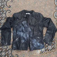 کت چرم زنانه جنس خارجی سایز ۳۸