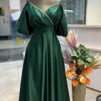 لباس مجلسی ساتن آمریکایی سایز ۳۸ تا ۴۲