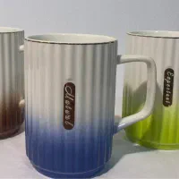 ماگ سرامیکی دو رنگ ۴۰۰میلی|ظروف سرو و پذیرایی|لار, |دیوار