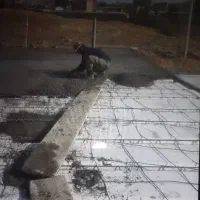 بتن ریزی دستی