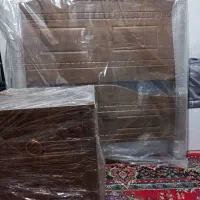 تخت یکنفره نو آکبند خرید از مغازه دار