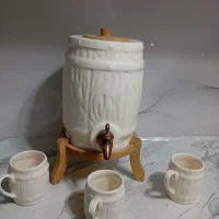 فلاسک و لیوان