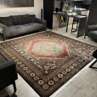 فرش مربع نخ ابریشم 3*3|فرش|تهران, شهرک دانشگاه شریف|دیوار