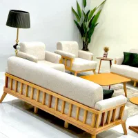 لمس اصالت با مبل راحتی کلاسیک روشنا++/