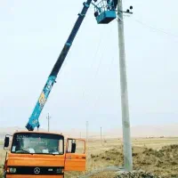 خدمات جرثقیل 3 و 5 و 7 تن و بالابر و سبد نیک ملکی|خدمات حمل و نقل|اراک, |دیوار