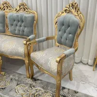 مبل استیل۹نفره همراه با ۳عدد میز