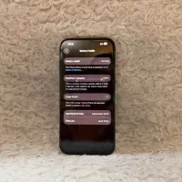 آیفون ۱۵پرو باتری ۱۰۰ریجستر شده