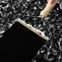 پرز گیر دسته چوبی